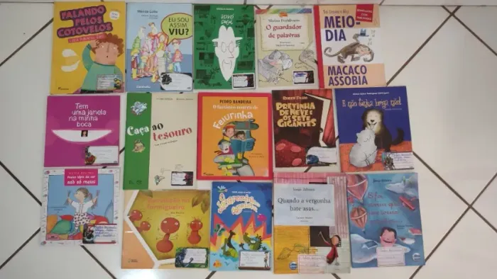 Livros didáticos e literários infantis - Ver lista de preços na descrição