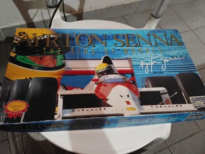 Jogo the king of Mônaco Ayrton Senna