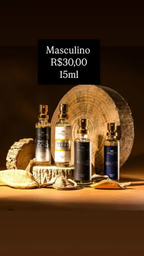 Perfumes Masculinos 15 ml Amakha Paris ( CONSULTAR FRAGRÂNCIA)