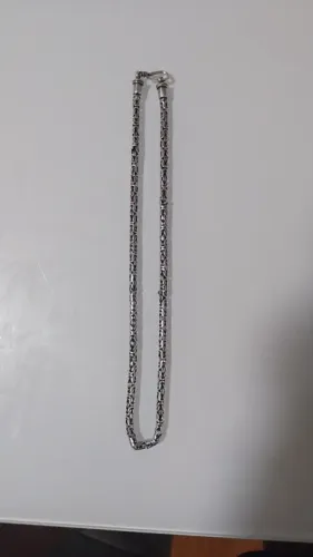 corrente bali prata 45 cm