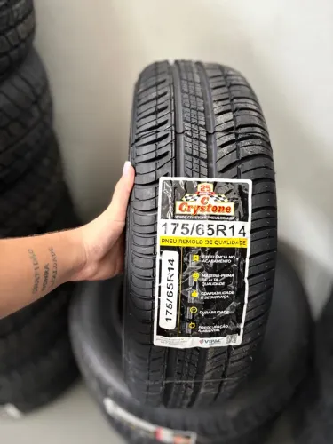 Pneu Remold 175/65R14 Crystone Ecológico