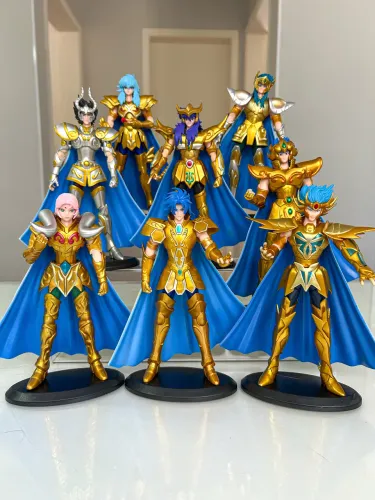 Bonecos Cavaleiros do Zodíaco Action Figures