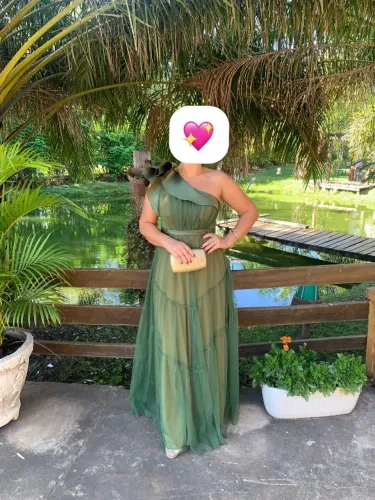 VESTIDO DE FESTA LONGO EM TULE, MANEQUIM 40
