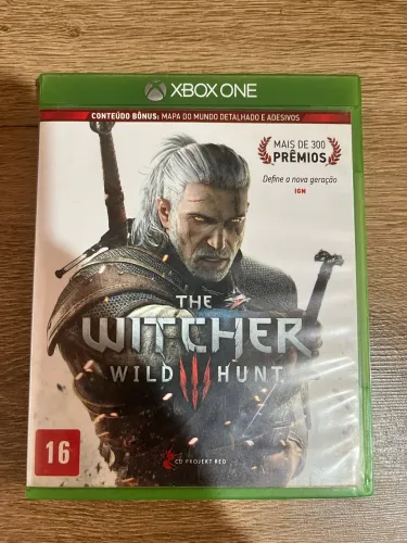 the witcher 3 xbox one novo e pegando.