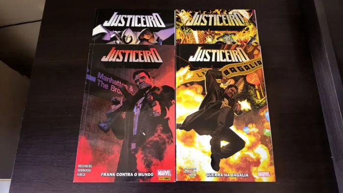 Justiceiro 2020 - Volume 1 a 4 (Completo) - Matthew Rosenberg - Marvel - HQ Panini
