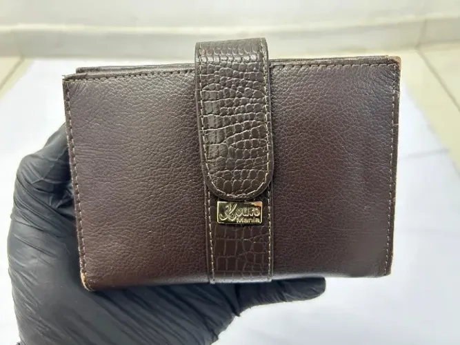 CARTEIRA MARROM FEMININA