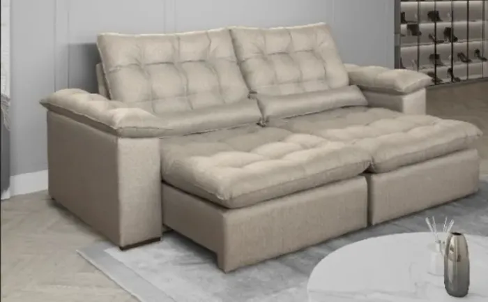 Sofá 2,50m Mola Ensacada