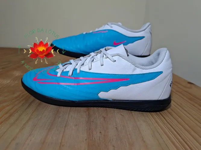 Chuteira Branca Nike Phanton Gx Tam.38