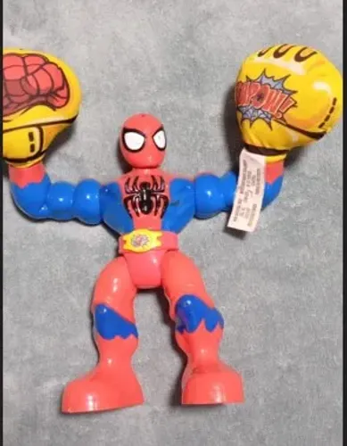 Boneco Homem Aranha Lutador- raro