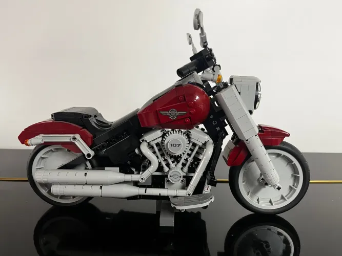 Lego Creator Expert Harley-davidson Fat Boy 10269 Building