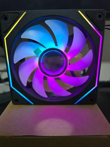 Cooler Fan ARGB TEUCER PRO - 120mm | 3 Pinos + PWM | 800-2000 RPM