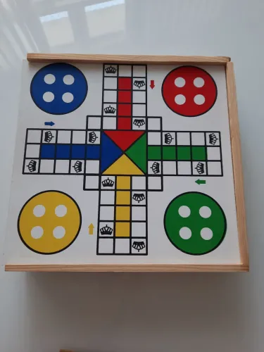 Jogos de tabuleiro 5em1