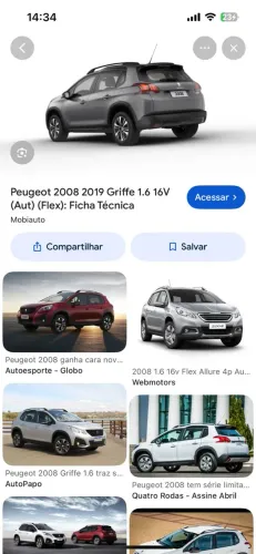 SUCATA PEUGEOT 2008 2024