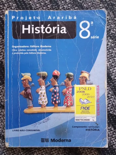 Livro de História - 8a Série - Projeto Araribá