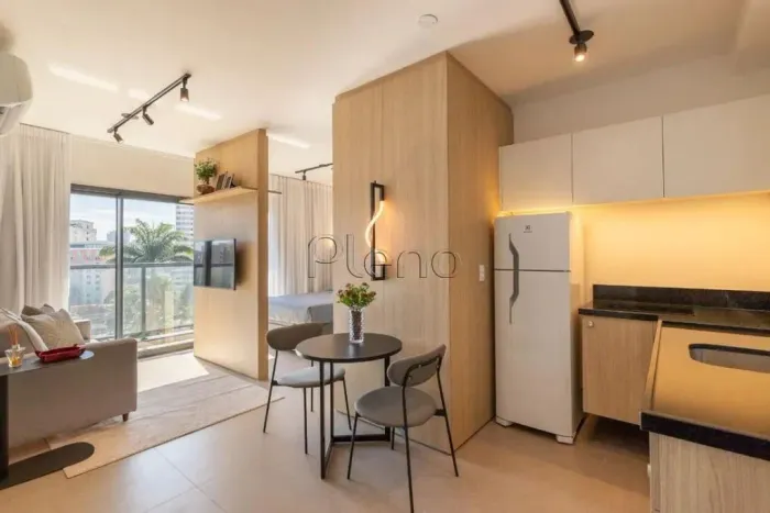 Apartamento para alugar em Campinas, Cambuí, com 1 suíte, com 39 m², MM536