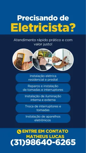 Eletricista Residencial e Predial