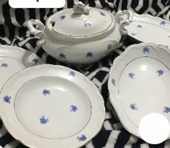 Porcelana Schmidt Anos 50 - Peças Colecionáveis 