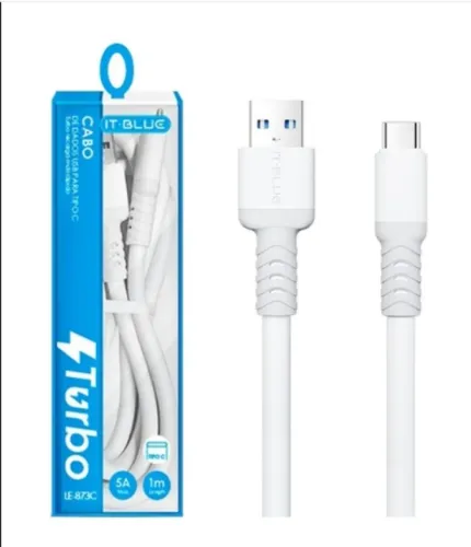 CABO DE CELULAR 30W TYPE-C 5.A REFORCADO PREMIUM