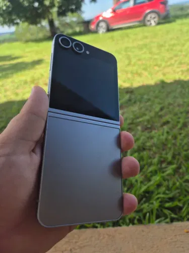 Samsung Galaxy Z Flip 6 COMPLETO aceito troca passo cartão