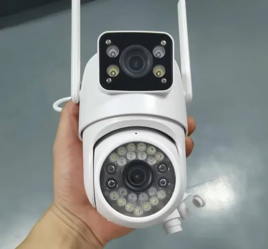 Câmera de Segurança Externa Wifi com Visão Noturna e Áudio