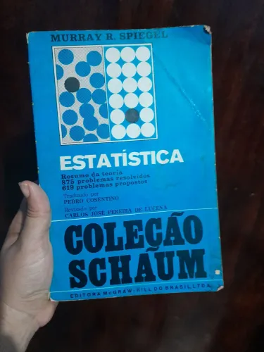 Estatistica, coleção Schaum