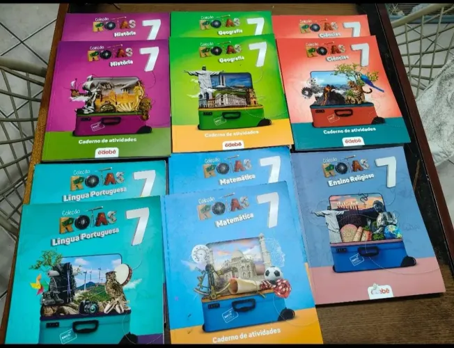 Livros Ed. Edebê - 7° salesiano - seminovos