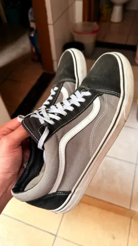 Tenis Vans Old Skool Cinza - Número 43
