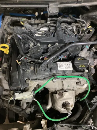 Motor ka 1.0 3 cilindros com apenas 49 mil km rodados 