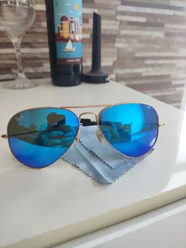 Óculos de sol Rayban azul original