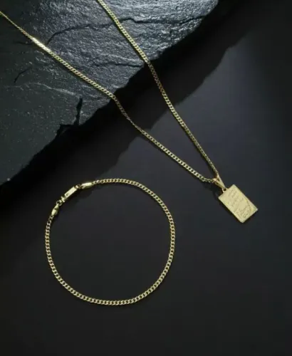 CONJUNTO DE CORRENTES MASCULINAS 