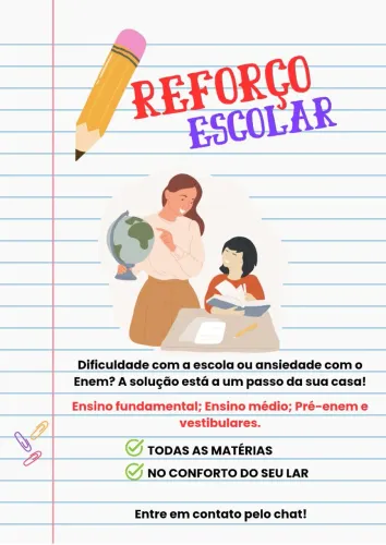 AULAS DE REFORÇO 