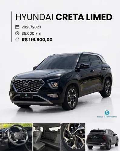 Hyundai Creta Limited 1.0 TB 12V Flex AUT 2023