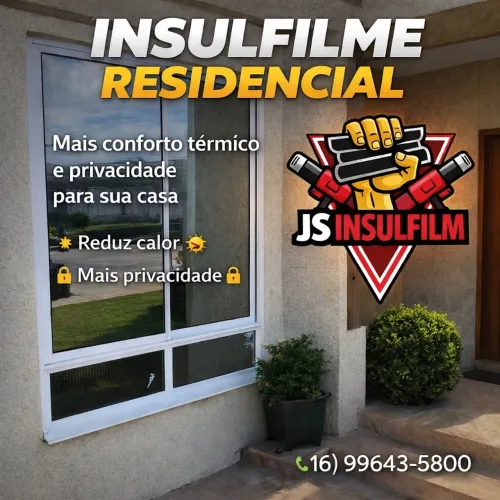 Película Insulfilme Residencial para Janelas