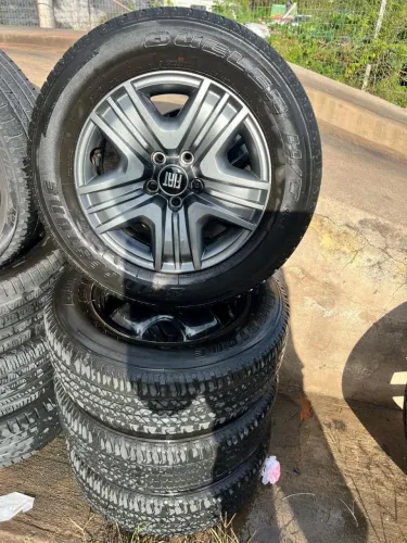 Rodas aro 16 pneus 215.65.16