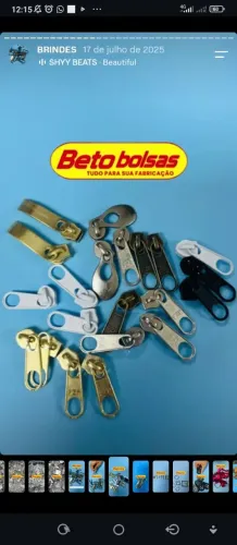 Lojas Beto bolsas. Vendedor Gabriel.