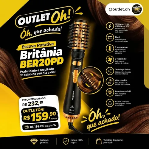 Escova rotatória