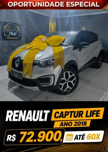 Renault Captur Life 1.6 16V Flex 5P Aut. 2018
