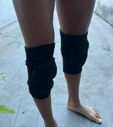 Par joelheira protetor esportes