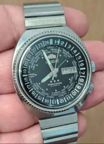 Relógio Orient World Diver 