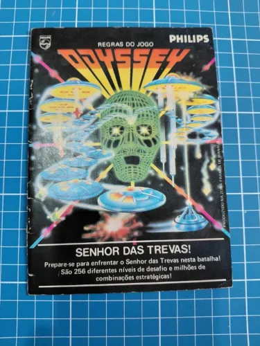 Manual cartucho Odyssey Philips Senhor das Trevas