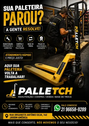 TUDO EM PALETEIRA/EMPILHADEIRA 