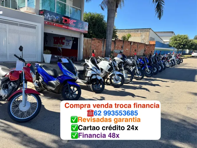 Loja motos Anápolis financia troca cartao