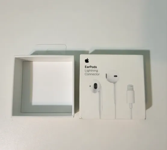 Caixa EarPods Lightning Vazia
