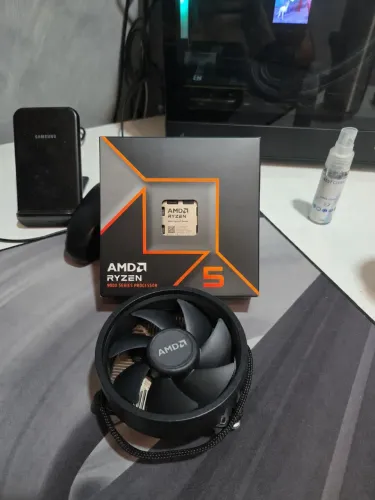 Processador AMD Ryzen 5 9600x (com nota fiscal e cooler)
