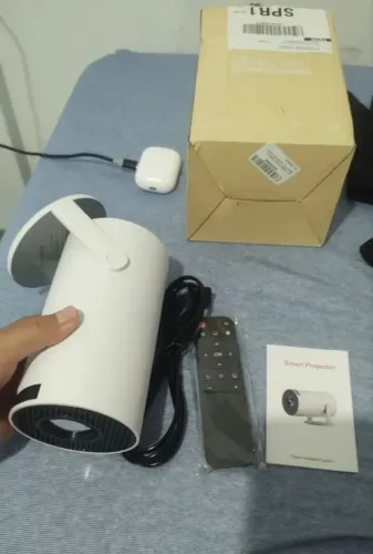 Projetor 4k com wi-fi e bluetooth
