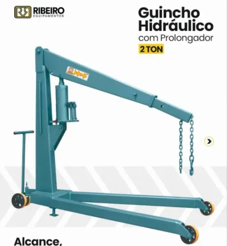 Girafa guincho hidráulico 2 toneladas Ribeiro