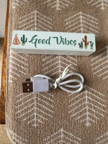 Power Bank Good Vibes 2.000 mAh - Novo