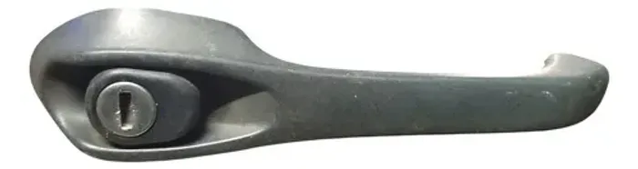 Maçaneta Porta Dianteira Esquerda Fiat Uno 2003 2004 2005 Preto Dianteira