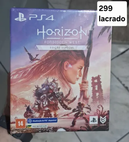 Horizon forbidden west edição especial ps4 lacrado