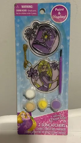 Pingente decorativo da Rapunzel para pintar e decorar